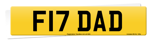 Registration number F17 DAD